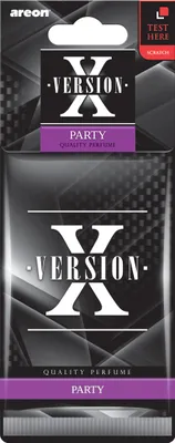 Original Areon Duftbaum Lufterfrischer Duftdose Auto Duft X Vision Party – Produktansicht