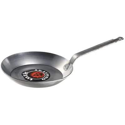 Produktbild von TURK Bratpfanne Eisen schwer Ø24cm mit flachem Stiel und Öse silber