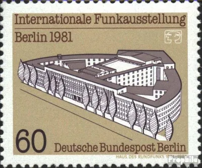 Produktbild von Briefmarken Berlin (West) 1981 Mi 649 (kompl.Ausg.) FDC Funkausstellung