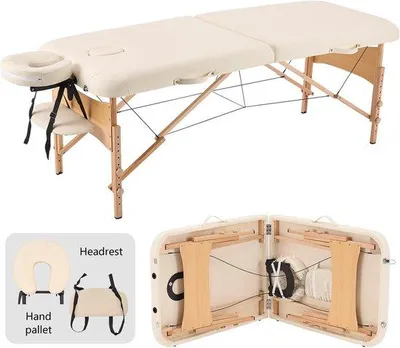Produktbild von Famanu Massagetisch und Wimpernbett - Verstellbar und tragbar