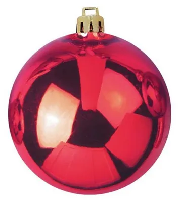 Obrázek produktu pro EUROPALMS Dekorativní koule 20 cm, červená (83501270)