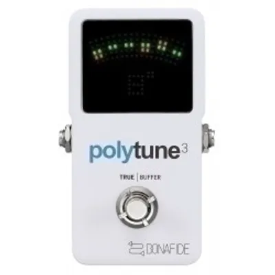 Produktbild von TC Electronic POLYTUNE 3, Weiß, Gitarre, 1000000 Ohm, 100 Ohm