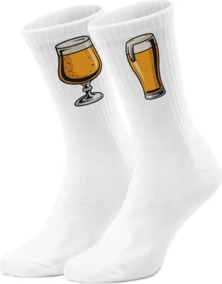 Produktbild von epicsocks Bierlaune Biergläser Socken in 42-46 im Paar