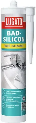 Produktbild von Lugato Bad-Silikon Wie Gummi anthrazit 310 ml