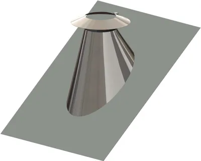 Obrázek produktu pro Atec Dachdurchführung 33Grad - 45Grad Wetterkragen, DN 100/150
