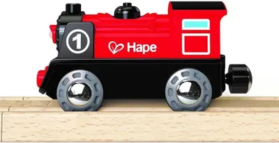 Produktbild von Hape E3703, Zugmodell, Vormontiert, Junge/Mädchen, Acrylnitril-Butadien-Styrol (ABS), Metall, Polyoxymethylen (POM), Thermoplastisches Elastomer (TPE), 1 Stück(e), 3 Jahr(e)