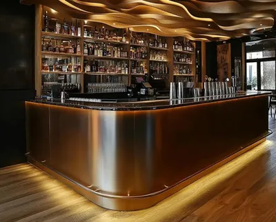 Produktbild von Barschrank Bartresen Bar Tresen Bartheke Barmöbel Thekenelement