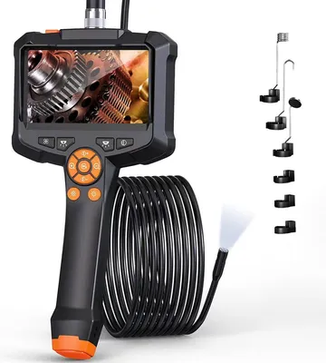 Produktbild von 4,3" IPS-HD-Bildschirm Rohrkamera, Endoskop, Kanalkamera Inspektionskamera