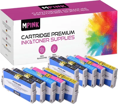 Produktbild von 10x Tinte für Epson E405XL CMYKx2 WF-3800 4800 7800