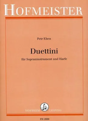 Produktbild von Duettini für Sopraninstrumentund Harfe