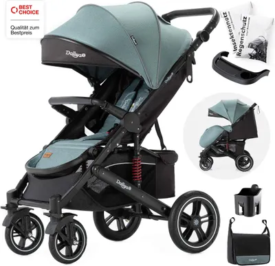 Immagine prodotto di Passeggino Daliya® RAPIDY (verde-nero)