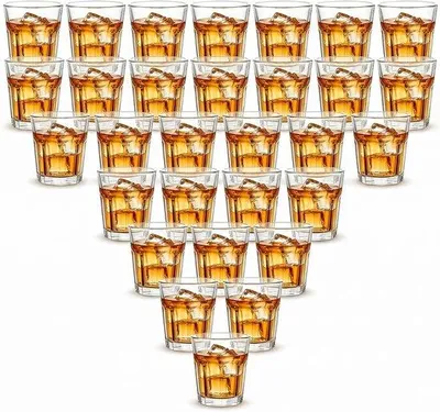 Productafbeelding van Borrelglazen 30 stuks - 50 ml - glas - vaatwasmachinebestendig