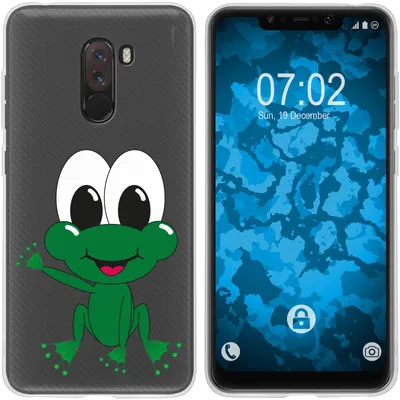 Produktbild von PhoneNatic Case kompatibel mit Xiaomi Pocophone F1 Silikon-Hülle Cutiemals M2