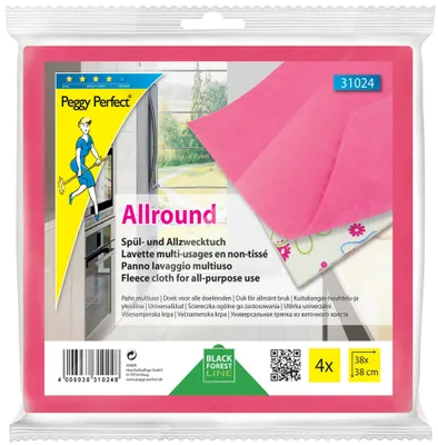 Produktbild von Peggy Perfect Spül-und Allzwecktuch "Allround" 4er Pack