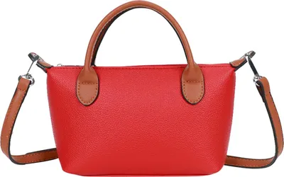 Produktbild von Gallantry, Handtasche für Damen mit abnehmbarem, verstellbarem Schulterriemen, Rot