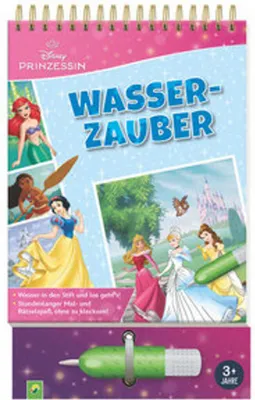 Produktbild von Disney Prinzessin Wasserzauber Malbuch - einfach mit Wasser malen