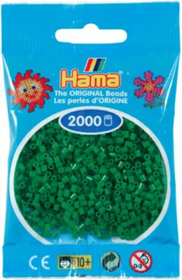 Produktbild von HAMA 501-10 Mini Perlen im Beutel - Grün