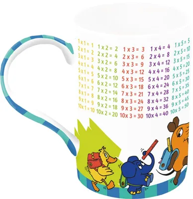 Produktbild von Trötsch Die Maus Lieblingstasse Lerntasse 1X1 Die Maus