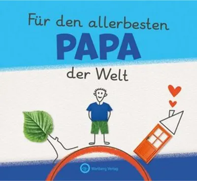 Zdjęcie produktu dla Für den allerbesten Papa der Welt - Originelles Ausfüllbuch für Kinder