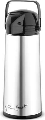 Obrázek produktu pro LAMART LT4037 Termoska, nerez, plast, sklo, černá, nerez, objem: 1,9 l, rozměr pr.13 cm, výška 36 cm