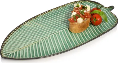 Produktbild von Sänger Servierteller Palm Beach Blattoptik