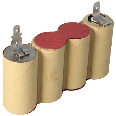 Zdjęcie produktu dla Akumulator NiMH 2000mAh 4,8V do elektrycznych szczotek do zamiatania np. Kärcher ABS-K55, K50, K85, BF9900 do samodzielnego wlutowania