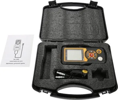 Zdjęcie produktu dla Cyfrowy grubościomierz ultradźwiękowy HT-1200 Zakres pomiarowy 12-225 mm Czterocyfrowy monitor LCD.
