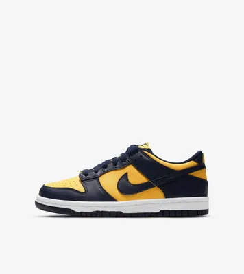 Produktbild von Nike Dunk Low "Michigan" Gelb, Größe: 38,5