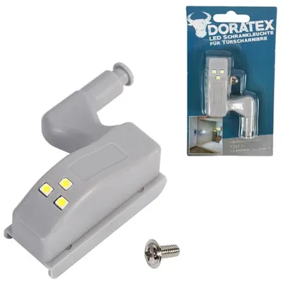 Produktbild von Schrankscharnierbeleuchtung, LED, batteriebetrieben, 6,8 cm