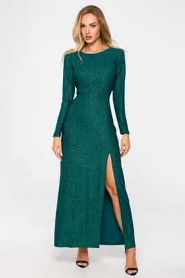 Produktbild von Made of Emotion Maxikleid für Frauen Sherab M719 Smaragd XL