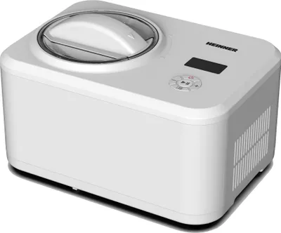 Obrázok produktu pre Heinner HICM-150WHYG, Kompresorový výrobník zmrzliny, 1,5 L, 1 misky/misiek, Biela, LED, Tlačidlá