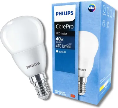 Produktbild von LED-Lampe E14 P45 5W = 40W 470lm 4000K Neutral PHILIPS CorePro