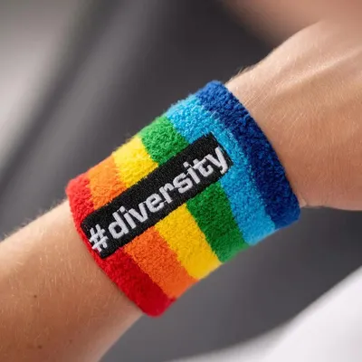 Produktbild von Kempa Schweißband aus der Serie Pride mit 9 cm Breite