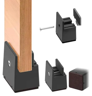 Zdjęcie produktu dla Podnośnik do mebli Podnośnik do krzeseł Podnoszenie mebli - 5 cm - Regulowany - 4 szt.