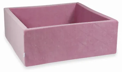 Zdjęcie produktu dla Suchy basen 110x110x40cm Velvet Soft Pink bez piłek