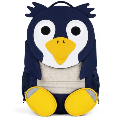 Obrázek produktu pro Affenzahn chlapecký batoh Big Friend Penguin modrá/bílá/žlutá