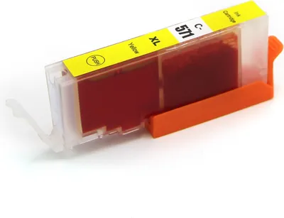 Produktbild von TECHTEK Tinte Ersetzt CLI-571XLY (0334C001) Kompatibel mit [Canon] PIXMA MG 5700, PIXMA MG 5750, PIXMA MG 5751, PIXMA MG 5752, PIXMA MG 5753, PIXMA M