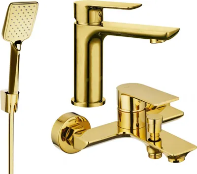 Immagine prodotto di Mexen Alfa R62 set da bagno, dorato - 745703R62-50