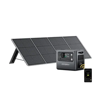Obrázok produktu pre AFERIY P210 Solargenerator Set | 2400W Powerstation 2048Wh & 200W Solarpanel