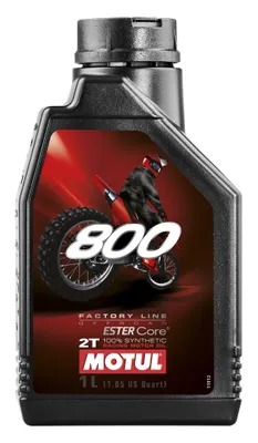 Obrázek produktu pro MOTUL 800 Factory Line Off-Road Racing 2T Motorenöl - 1 l