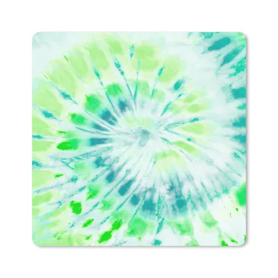 Produktbild von MuchoWow® Mauspad Mousepad Krawattenfärbung - Spirale - Hippie 30x30 cm - Mousepads - Maus Mat - Pad - Mausunterlage - Gaming