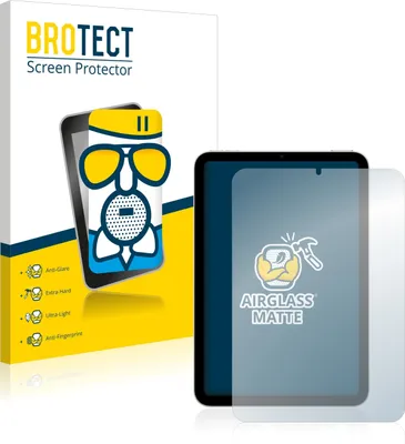 Produktbild von BROTECT Entspiegelungs Schutzglas für Apple iPad Mini 6 2021 Schutzfolie Panzer Folie Glas Display Schutz matt