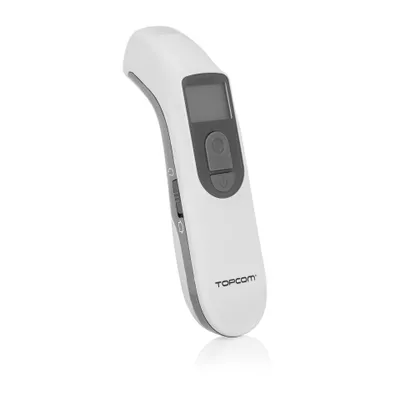 Obrázek produktu pro Topcom TH-4676, Dálkové snímání, Šedá, Bílá, Čelo, °C, °F, Tělesná teplota, Teplota povrchu, 0,2 °C
