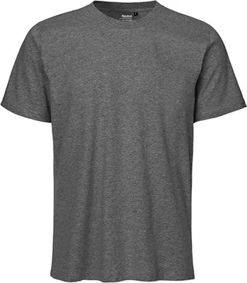 Produktbild von Neutral O60002 | Herren  Regular T-Shirt - Farbe: Dark Heather - Größe: L