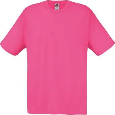Produktbild von Originálne tričko Fruit Of The Loom Herren Screen Stars BC340 (3XL) (fuchsiová)