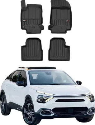 Obrázok produktu pre 2020-2025 Citroen C4 podlahové rohože TPE čierne 4 ks
