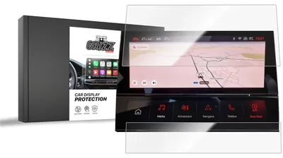 Produktbild von Keramische Autodisplayfolie 2in1 für Peugeot 408 (2022-2025), Grizz Protector