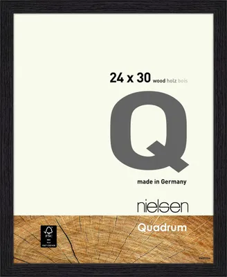 Obrázok produktu pre Nielsen Quadrum drevený výmenkový rám 24x30 cm rabensú čierny