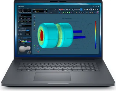 Image de DELL Pro Max 18 Plus MB18250, Intel Core Ultra 7, 45.7 cm (18"), 2560 x 1600 px, 32 GB, 1 TB, Windows 11 Pro