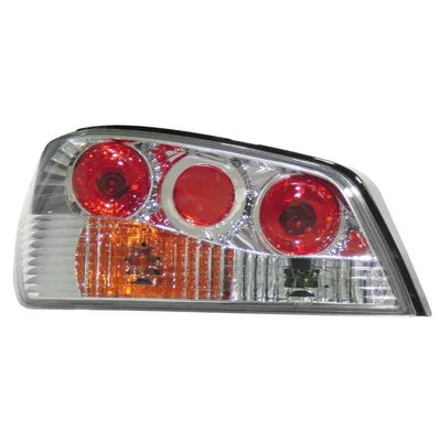 Immagine prodotto di Coppia di luci posteriori compatibili per Peugeot 306 3/97-7/01 cromate